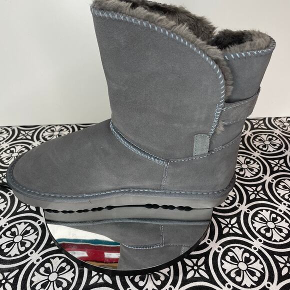 Style & Co Teenyy Cold-Weather Booties grey 10M - Picture 7 of 10